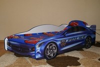 Кровать-машинка Полиция