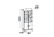 Офис 49 Шкаф-витрина для документов