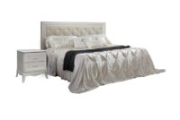 Кровать Амели с мягким элементом и подъемным механизмом